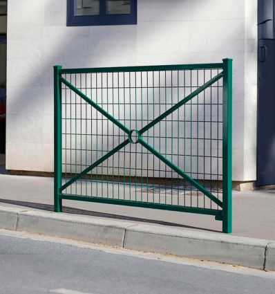 Barrière de ville croix de Saint André grillagée L.1450 mm