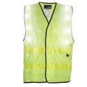 Photo : Gilet Haute visibilité avec Led Jaune - L
