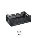 Photo : Cagette plastique maraîcher 34 L