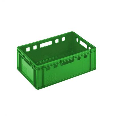 Bac alimentaire gerbable vert