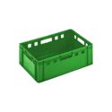 Photo : Bac alimentaire gerbable Vert
