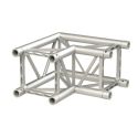 Photo : Angle de structure aluminium 2 directions quatro 90° - Aluminium naturel