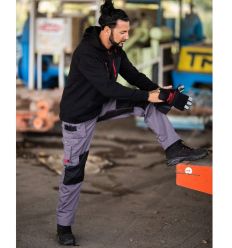 Pantalon bâtiment pour homme gris