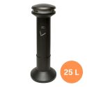 Photo : Cendrier Rubbermaid Infinity grande capacité