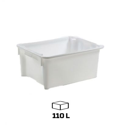 Bac alimentaire grand volume 110L