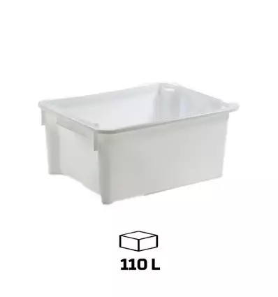 Bac alimentaire grand volume 110L