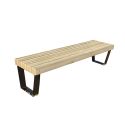 Photo : Banquette Collectivité en Bois Design
