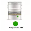 peinture routière solvantée vert jaune