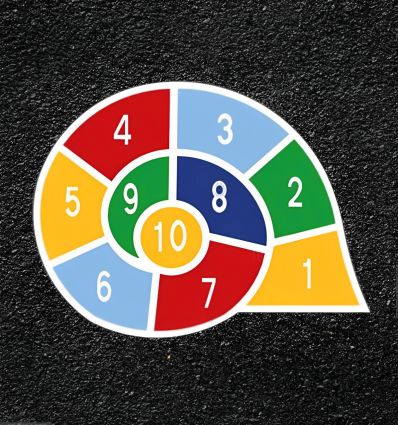 Marelle escargot 10 cases