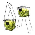 Photo : Panier ramasse balles tennis