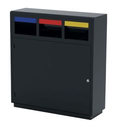 Station extérieure de tri sélectif 3x40L