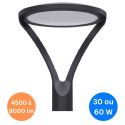 Photo : Tête de candélabre design Paramétrable de 30W à 60W