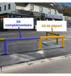 Kit Complet Glissière de Sécurité en Bois