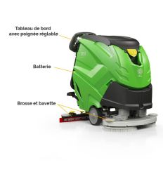 Autolaveuse Autotractée ICA CT51 caractéristiques