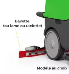 Bavette pour Autolaveuse ICA