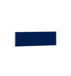 Panneau d'exposition modulable feutrine bleue 120 x 30 cm