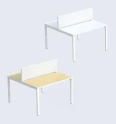 Bureau bench 2 personnes