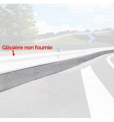glissière de sécurité moto 