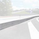 Photo : Écran de protection pour glissière de sécurité moto métallique Aucun - 4 m