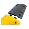 Ralentisseur routier 70 mm voie privée jaune et noir