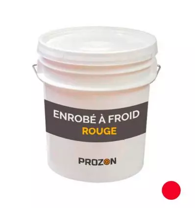 Enrobé à froid standard antigel de couleur noire ou rouge