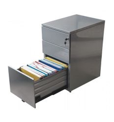 Caisson hauteur bureau métal