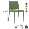 Chaise terrasse CHR hauteur standard 5 couleurs au choix