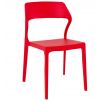 chaise de terrasse professionnel rouge
