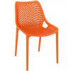 Chaise terrasse CHR en polypropylène orange