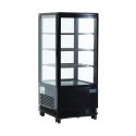 Photo : Vitrine réfrigérée pâtisserie 68, 86 ou 235 L Noir - 68 L