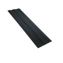 Photo : Bande de guidage TPU Extérieur Noir signalisation RAL 9017 - 166 x 1000 mm - 3 nervures - À coller (colle non incluse)