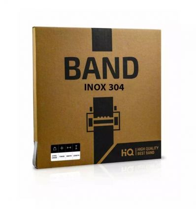 Feuillard inox 13 mm boite carton