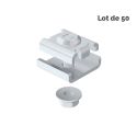 Photo : Éclisse chemin de câble fil - Lot de 50 EZ (électrozingage)