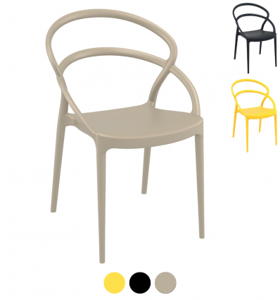 chaise de terasse pour restaurant au style design