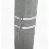 Cerclage d'un poteau avec feuillard inox