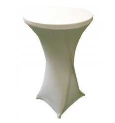housse de mange debout 80 cm blanc