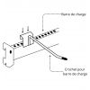 Installer un crochet pour barre de charge