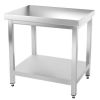 Table découpe boucherie en inox 600 x 600