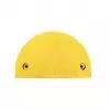 Ralentisseur routier 70 mm embout jaune vu du dessus