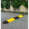 Ralentisseur routier 70 mm installé sur bitume
