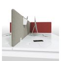 Photo : Ecran acoustique bureau Gris - 120 cm - Sans - Sans - Sans