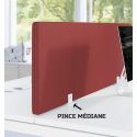 Photo : Pinces écran de séparation bureau Jeu de pinces médianes