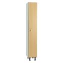 Photo : Casier Vestiaire Bois Mélaminé 1 case - Serrure