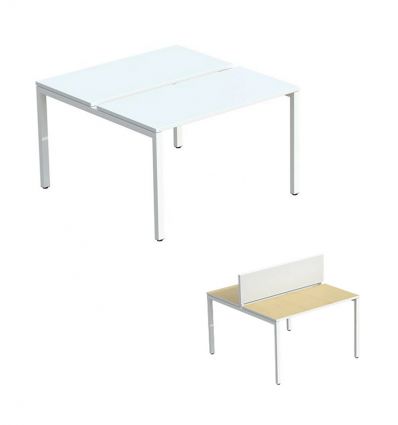 Bureau bench 2 personnes 1