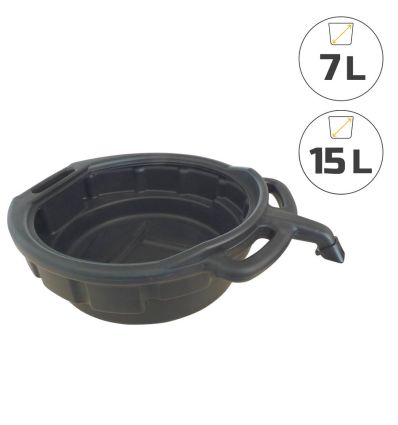 Bac De Vidange Huile Moteur 60x39x9 Cm - Plastique épais, étanche, Pour Entretien Auto, Récupération Liquides