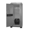 Toilette de chantier avec bac amovible 70 litres grise