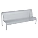 Photo : Banc public métallique microperforé