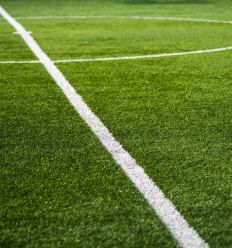 Peinture terrain de foot ligne