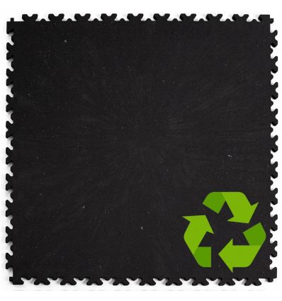 dalle pvc clipsable garage charges lourdes peau ECO noir