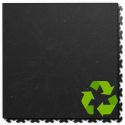 Photo : Dalle pvc pour garage - clipsable - joint invisible Noir Éco